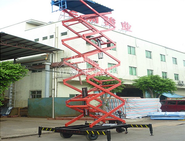 升降机、升降平台的图片与实物一样吗